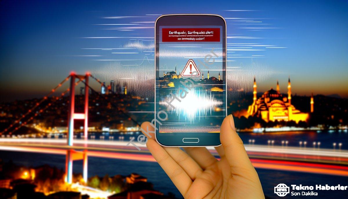 İstanbul Depremi İçin Erken Uyarı Sistemi Aktif: Hayat Kurtaran Bildirim