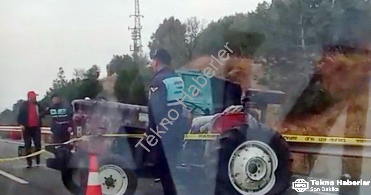 "Manisa Akhisar'da Zincirleme Kaza Faciası: Ölü Sayısı 2'ye Çıktı" başlıklı haber için fotorealistik