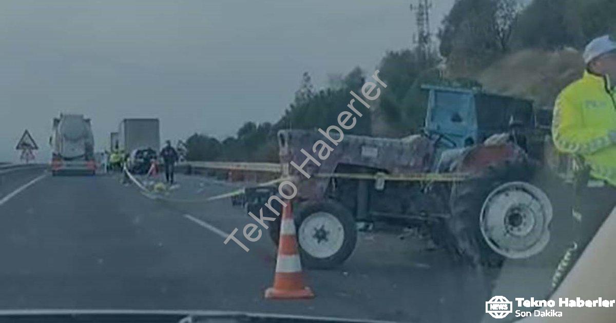 "Akhisar'da Feci Zincirleme Kaza: Zeytin İşçilerini Taşıyan Traktöre Kamyon Çarptı" başlıklı haber i