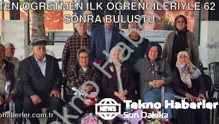 Ayten Öğretmen İlk Öğrencileriyle 62 Yıl Sonra Buluştu