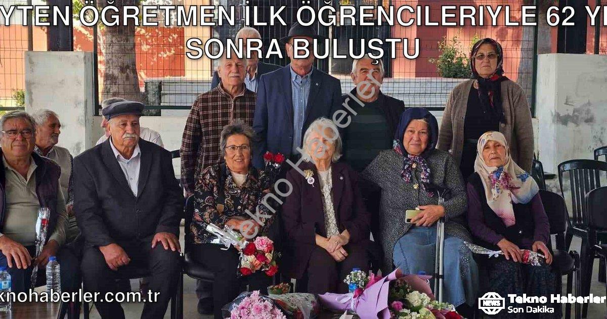 "Ayten Öğretmen İlk Öğrencileriyle 62 Yıl Sonra Buluştu" başlıklı haber için fotorealistik, profesyo