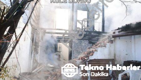 Muğla Menteşe’de Korkutan Yangın: İki Ev Küle Döndü