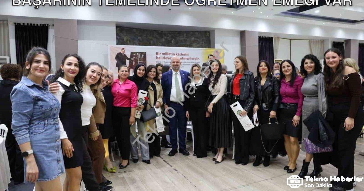 "Menemen Belediye Başkanı Pehlivan: Başarının Temelinde Öğretmen Emeği Var" başlıklı haber için foto