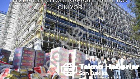 Uşak Üniversitesi Diş Hastanesi İnşaatı Hızla İlerliyor: Kapasite 5 Katına Çıkıyor