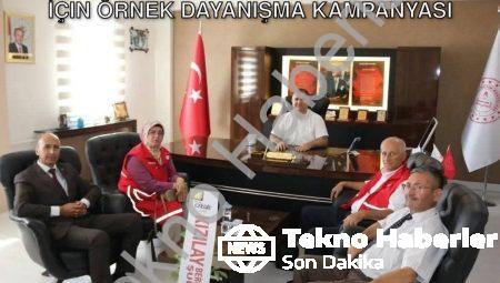 Bergama Kızılay ve Öğrencilerden Gazze İçin Örnek Dayanışma Kampanyası