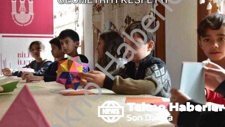 MSKÜ’de Çocuklar Origami Sanatıyla Geometriyi Keşfetti
