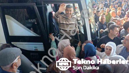 Çine’den Kutsal Topraklara Yolculuk: 90 Umreci Dualarla Uğurlandı