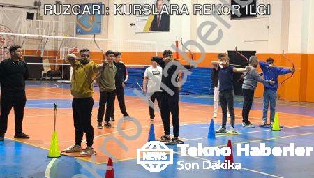 Sarıgöl’de Geleneksel Türk Okçuluğu Rüzgarı: Kurslara Rekor İlgi
