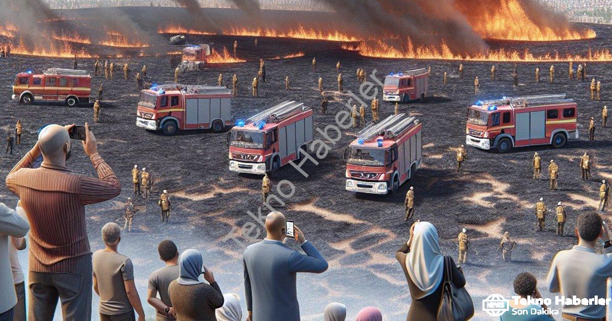 "Aydın Efeler'de Korkutan Yangın: Vatandaşların Dikkati Felaketi Önledi" başlıklı haber için fotorea