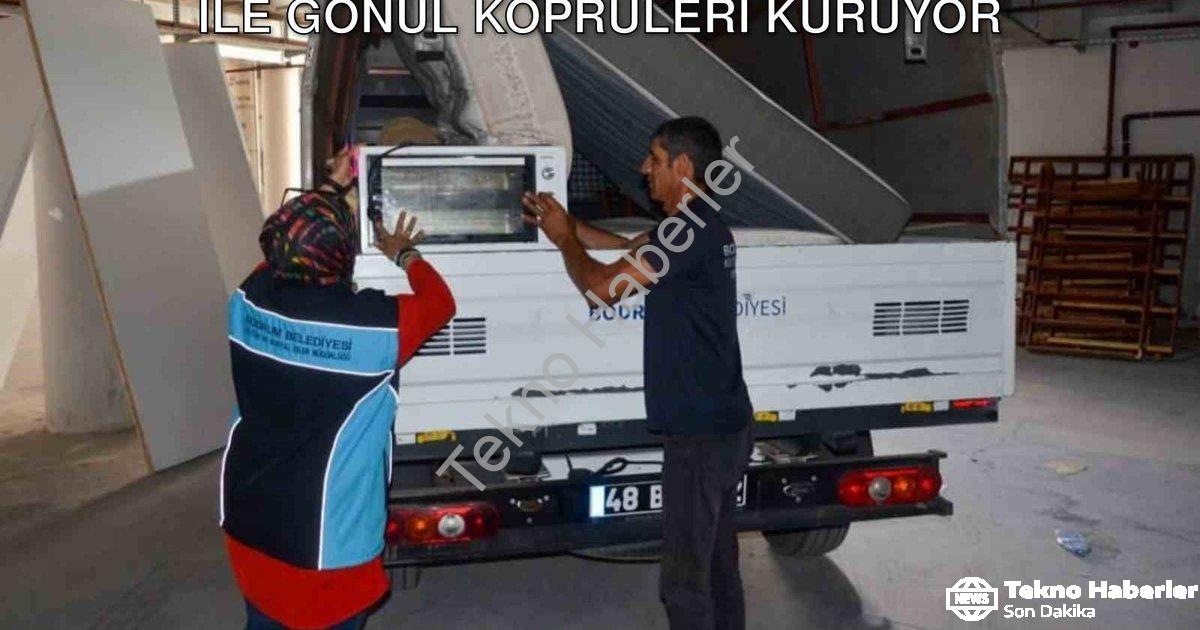 "Bodrum Belediyesi "Atma Paylaş" Projesi ile Gönül Köprüleri Kuruyor" başlıklı haber için fotorealis
