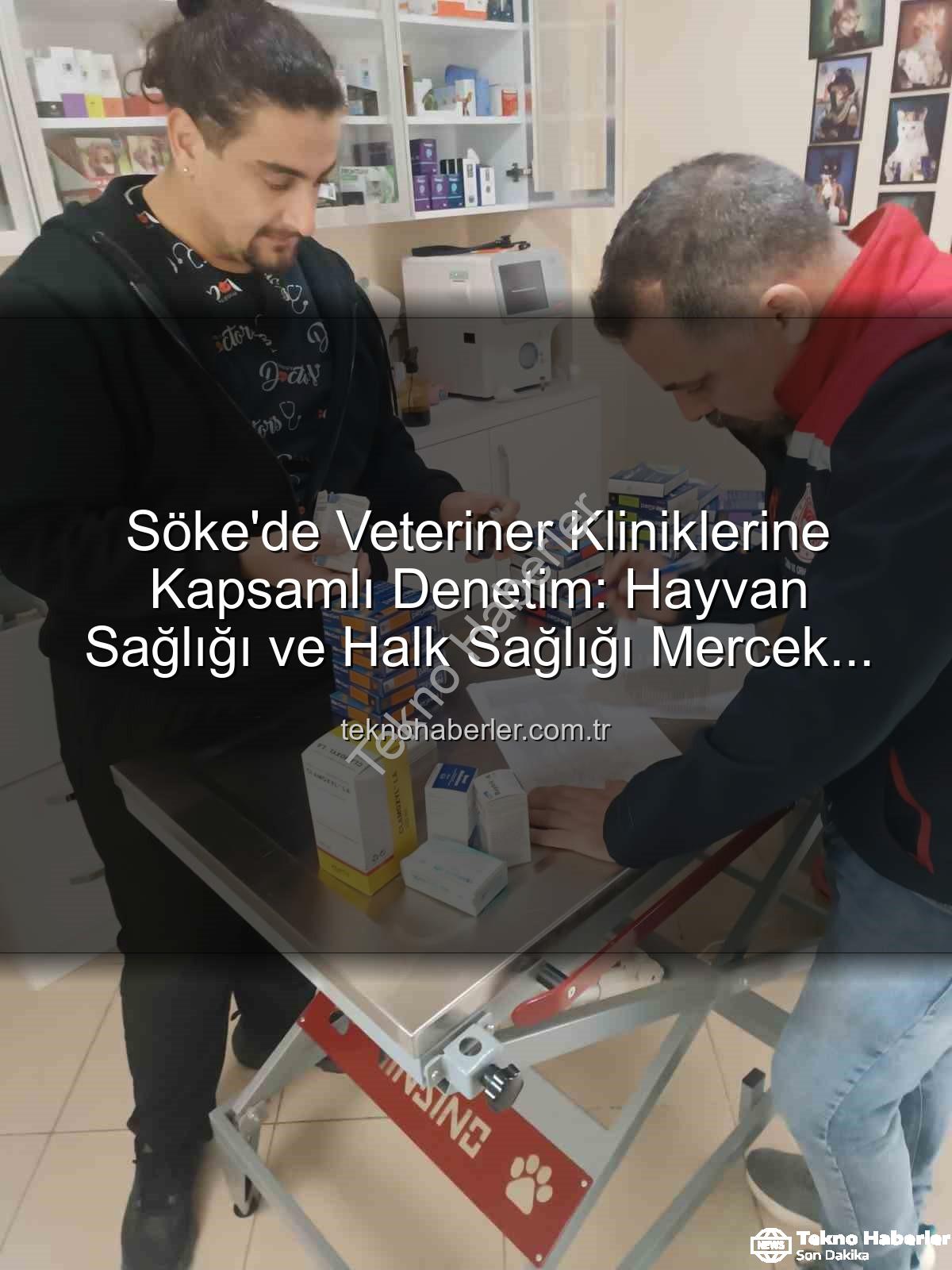 Söke veteriner denetimi - Söke'de Veteriner Kliniklerine Kapsamlı Denetim: Hayvan Sağlığı ve Halk Sağlığı Mercek Altında