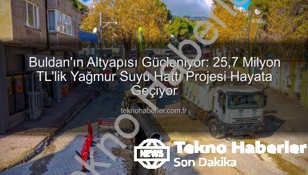Buldan’ın Altyapısı Güçleniyor: 25,7 Milyon TL’lik Yağmur Suyu Hattı Projesi Hayata Geçiyor
