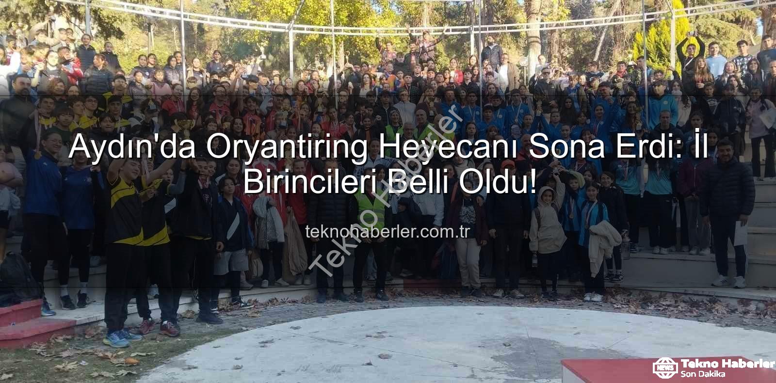 oryantiring il birinciliği - Aydın'da Oryantiring Heyecanı Sona Erdi: İl Birincileri Belli Oldu!