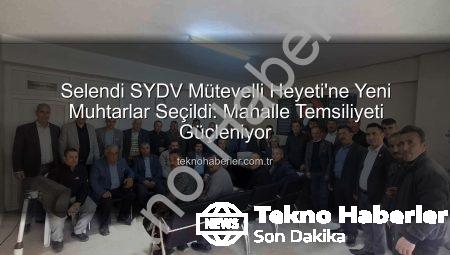 Selendi SYDV Mütevelli Heyeti’ne Yeni Muhtarlar Seçildi: Mahalle Temsiliyeti Güçleniyor