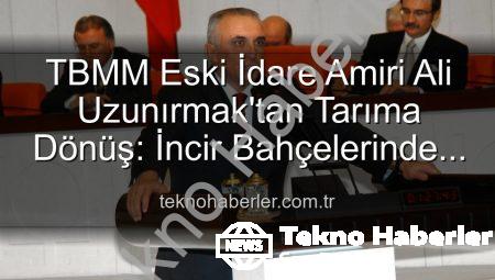TBMM Eski İdare Amiri Ali Uzunırmak’tan Tarıma Dönüş: İncir Bahçelerinde Yeni Bir Hayat